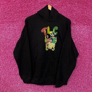 TLC Ohhh On the TLC Tip Airbrush Urban Pop Group Hoodie L